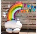 PALLONCINO STANDING ARCOBALENO