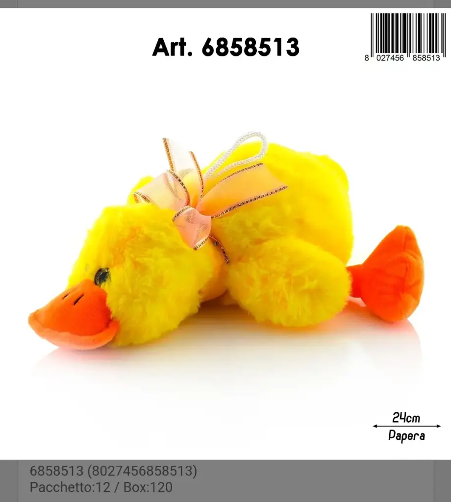 PULCINO PELUCHES 24 CM