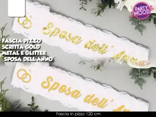 FAscia futura sposa in pizzo