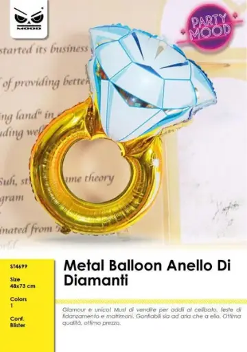 ANELLODI DIAMANTE 48X73 CM