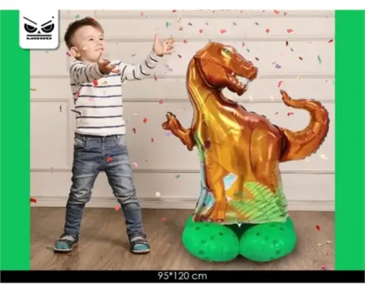 PALLONCINO DINOSAURO DA TERRA 120 CM