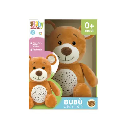 Bubu orsetto proiettore con suoni 35cm