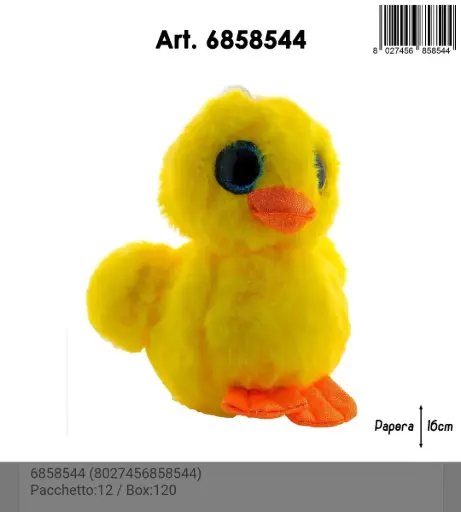 PULCINO PELUCHES CM 16