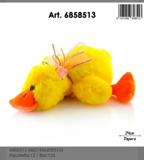 PULCINO PELUCHES 24 CM